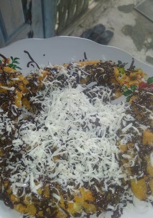 Foto resep Pisang crispy coklat lumer