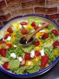 Ensaladas Light de Vegetales Frutas !