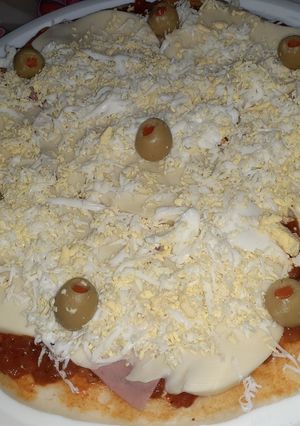 Una foto de Pizza casera 😋