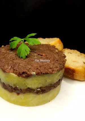 Una foto de Repollo con morcilla (col,berza)