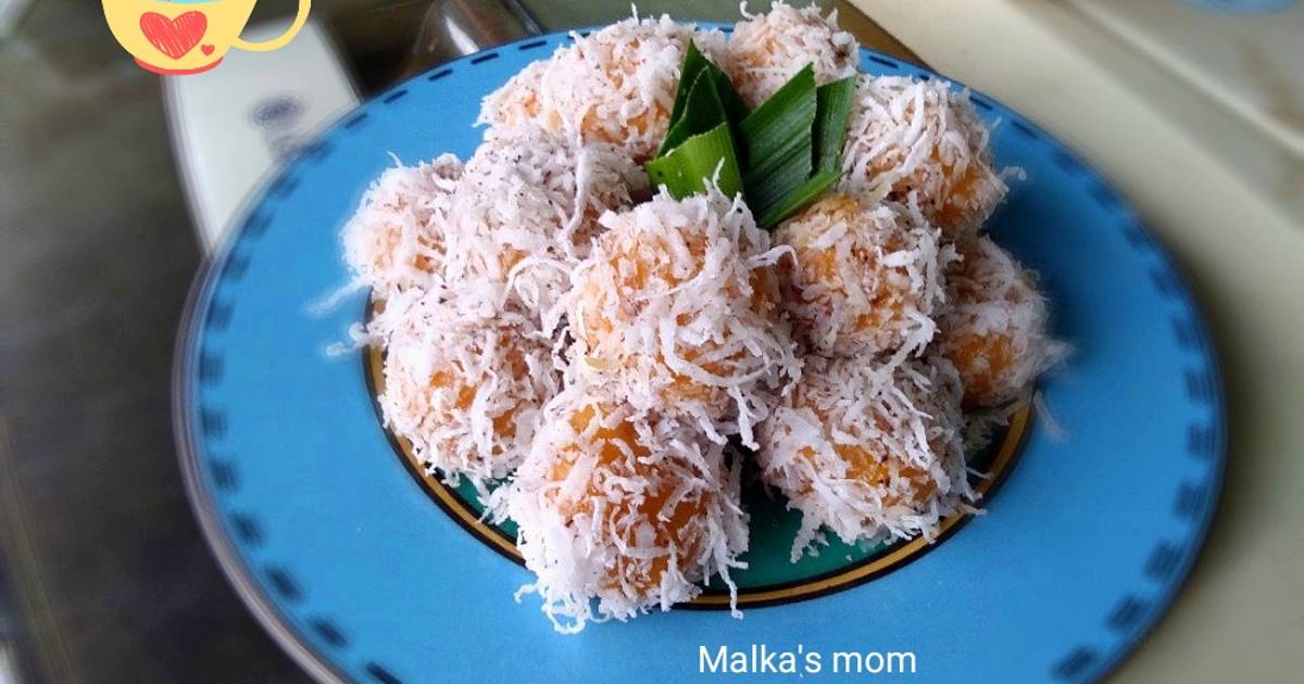  Resep  Klepon  ubi  jalar kuning  oleh Malka s Mom Kitchen 