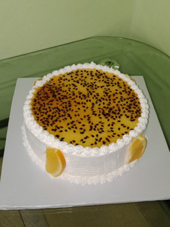 A picture of Passion forest cake.