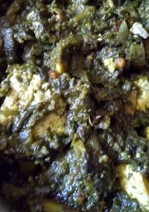A picture of Palang paneer.