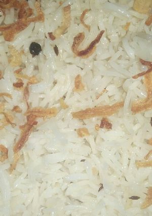 A picture of Zeera rice.