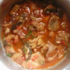 A picture of Beef stew.
