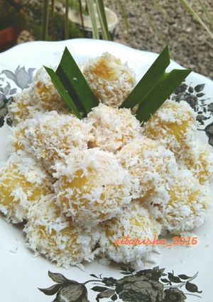 Foto resep klepon Kunyal (kuning kenyal) 