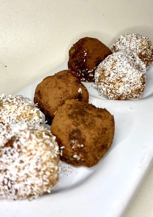 Una foto de 🌱TRUFAS VEGANAS RAW🌱