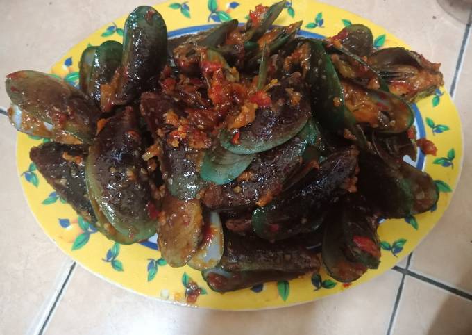 Kerang hijau Pedas manis ala umi akbar