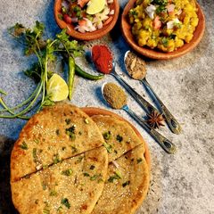 Multigrain Kulcha A picture of Multigrain Kulcha.