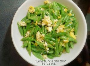 Foto resep Tumis buncis telur