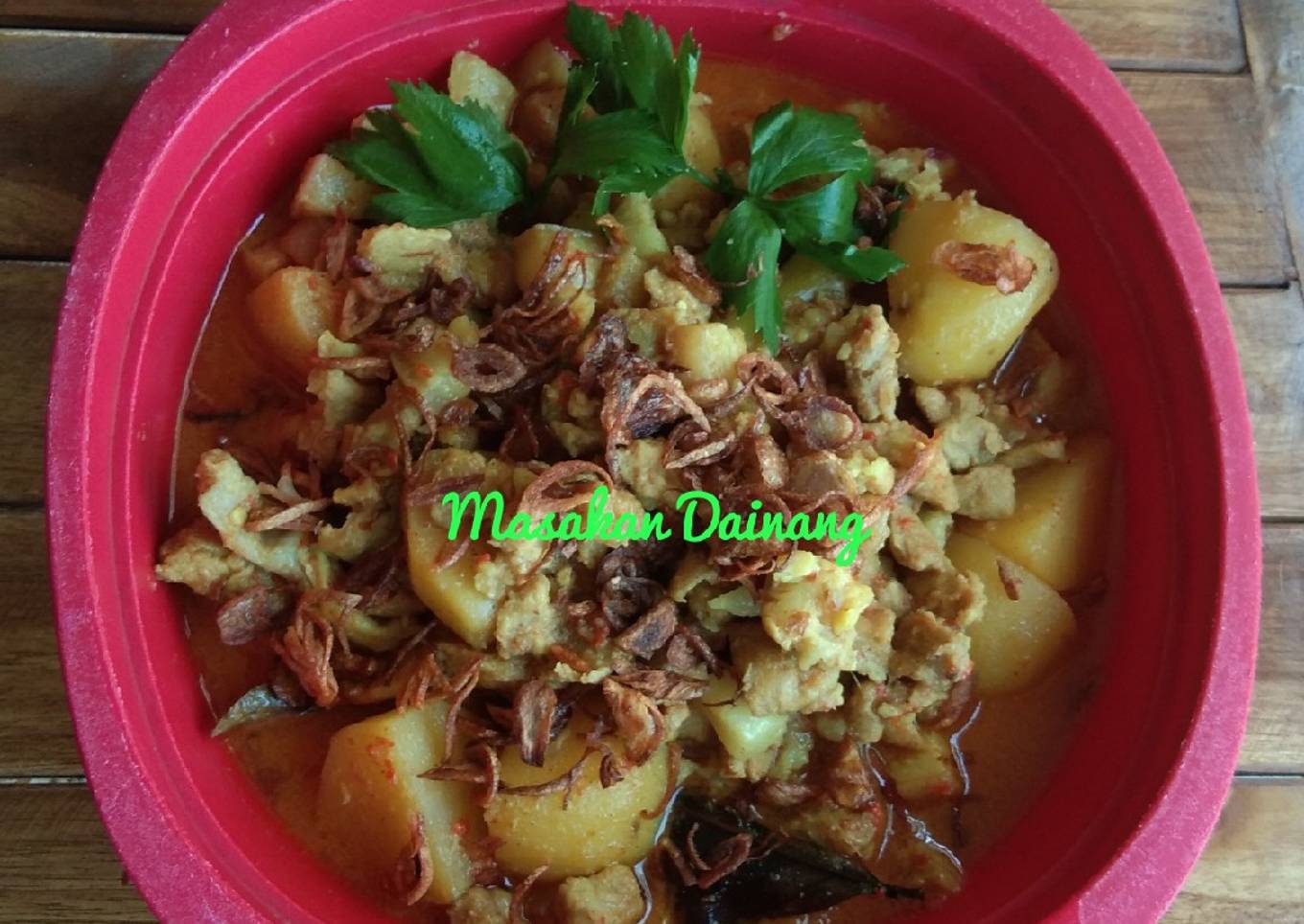 Masak Cincang Daging Babi