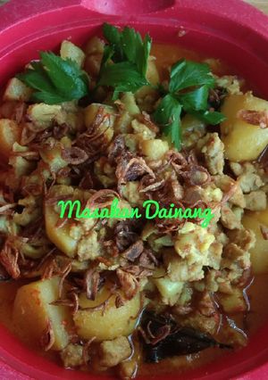 Foto resep Masak Cincang Daging Babi
