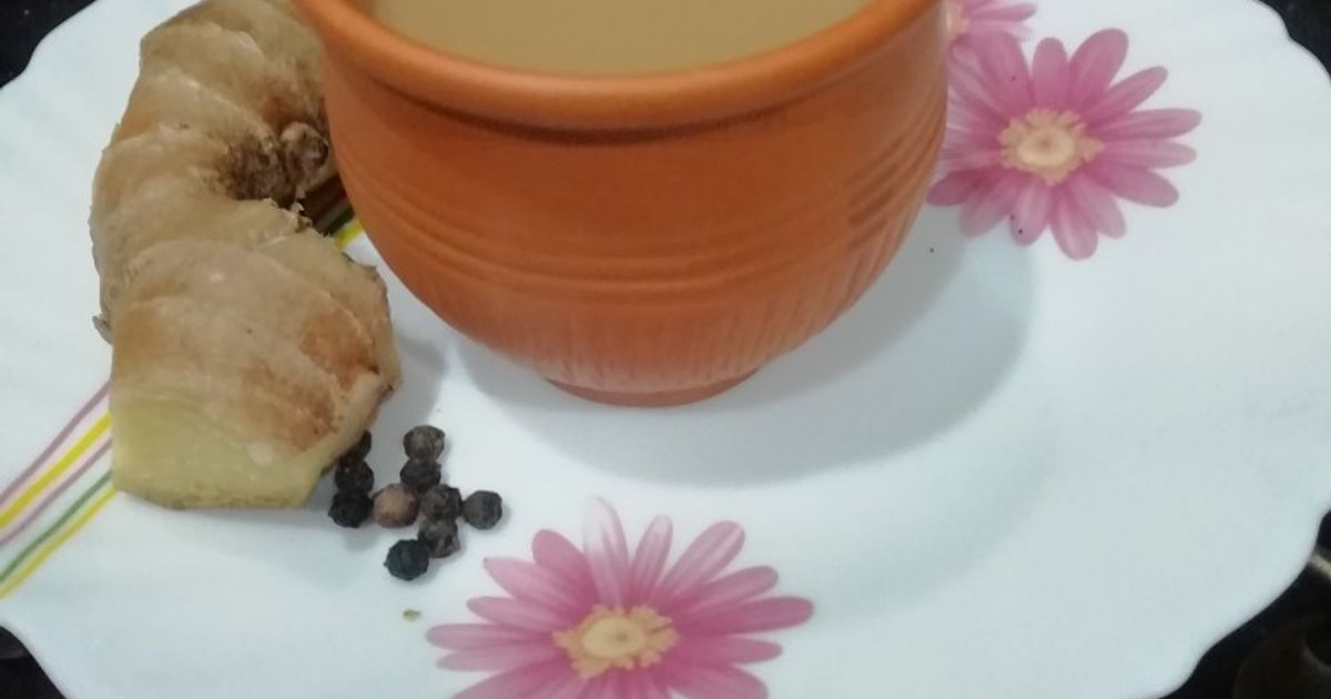 Ginger And Pepper Tea Recipe by Aruna Thapar - Cookpad