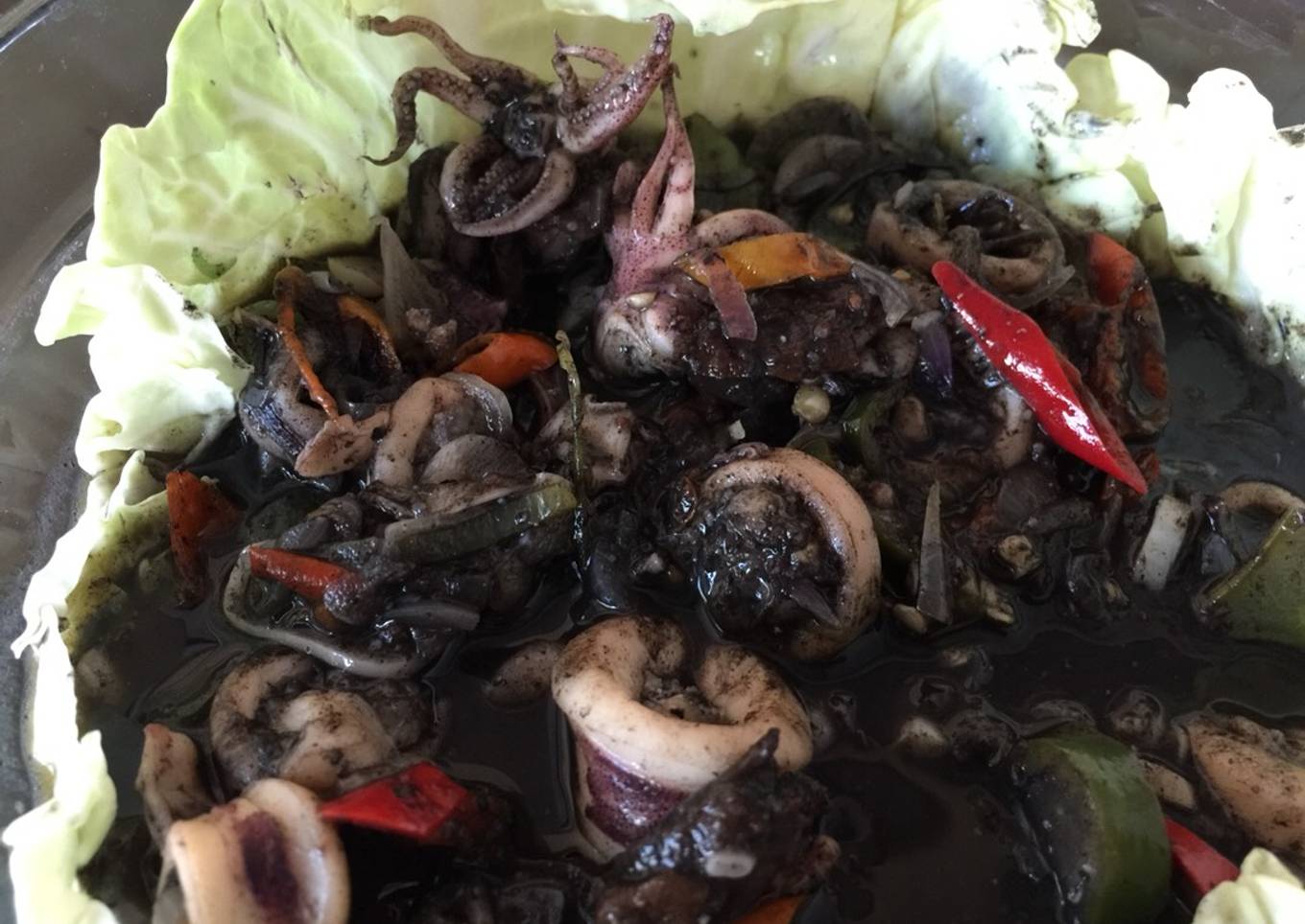 Пикантне црне лигње