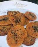 Galletas de tomate, orégano y ajo!
