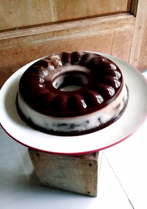 Foto resep Puding Coklat Oreo