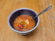 A picture of clam chowder soup recipe