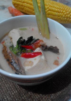 Foto resep Sayur tongkol tahu bumbu iris