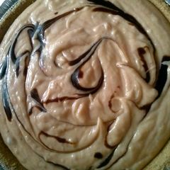 A picture of Mae's Easy Yogurt Pie.
