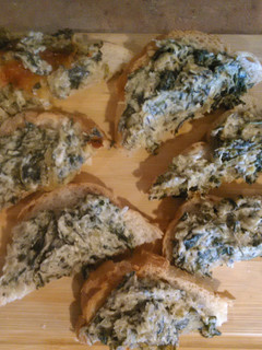 A picture of Artichoke spinach dip.