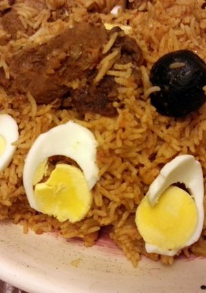 A picture of Aya's Kabsa(Saudi).