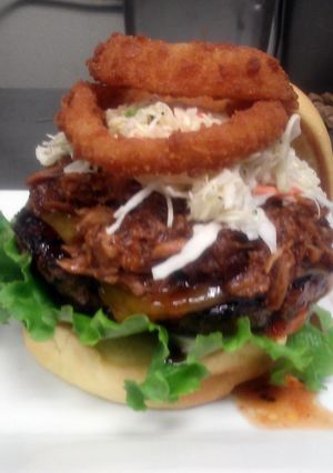 A picture of The Mid-Western Burger.