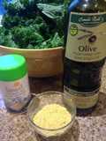 Kale Chips With Himalayan Salt & Nutritional Yeast