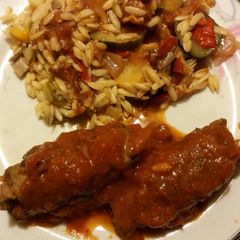 A picture of Tami's Braciole.