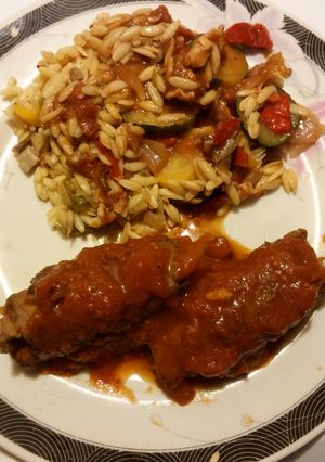 A picture of Tami's Braciole.