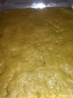 A picture of Low Carb peanut butter bars.