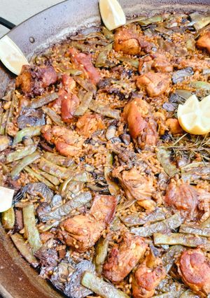 A picture of Sunday Valencian Paella.