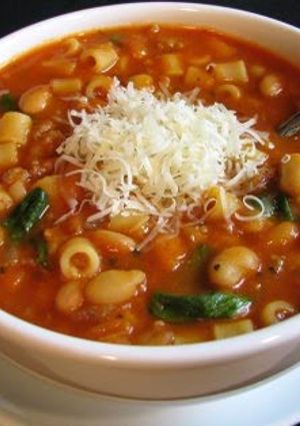 A picture of Stacy's Pasta Fagioli (Sicilian).
