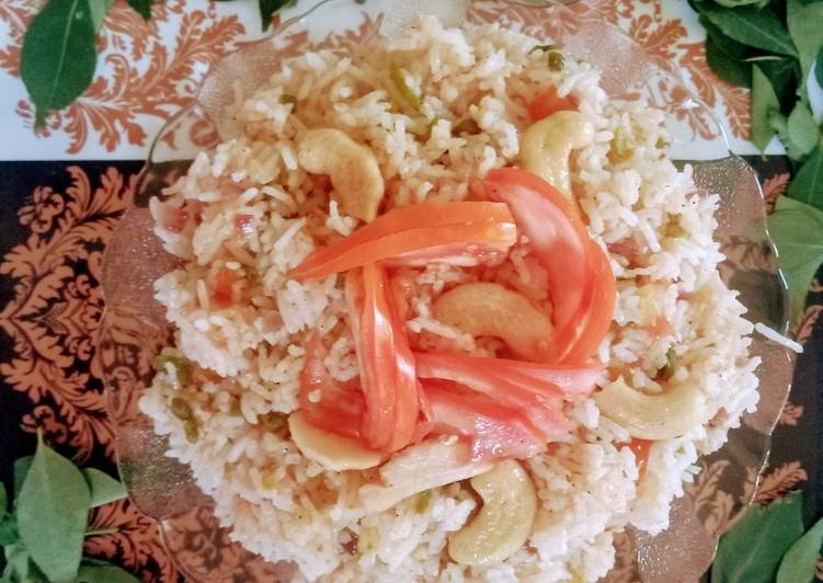 Dry Fruit Mix Fried Rice