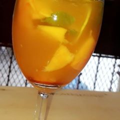 A picture of Mango masti drink.