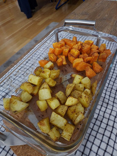 Una foto de Patata y batata asada (Just Spices)