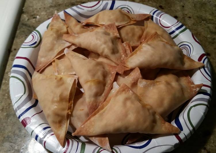 Simple Way to Prepare Ultimate Buffalo Chicken Wontons