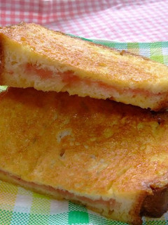 A picture of Sweet Joy! French Toast Jam Sandwich.