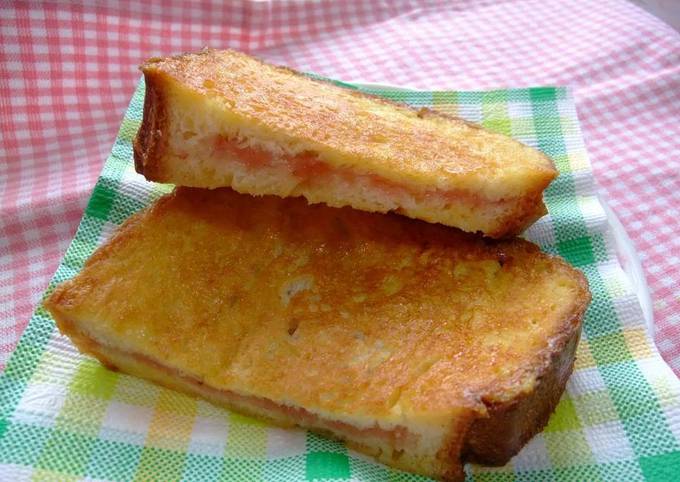 Recipe of Award-winning Sweet Joy! French Toast Jam Sandwich