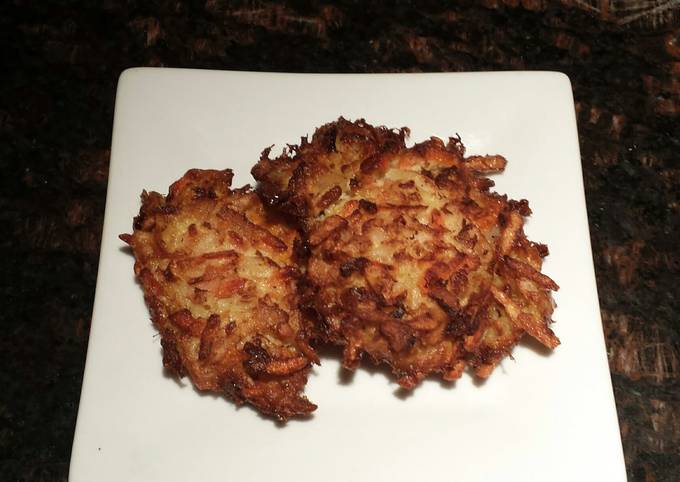 Potato and Carrot Fritters