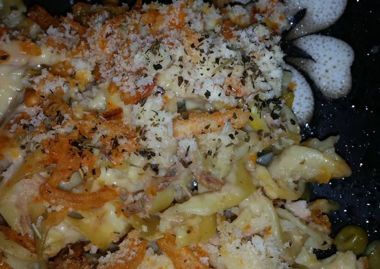 Recipe of Homemade Kayla&#39;s tuna noodle Casserole