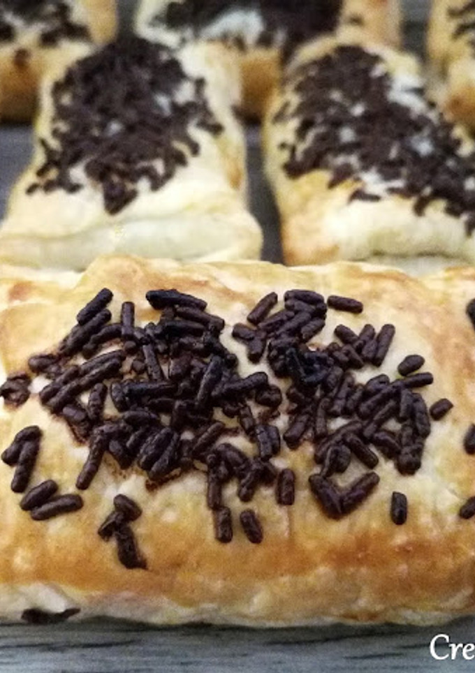 Una foto de Napolitanas de chocolate muy fáciles