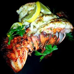 A picture of Mike's EZ Broiled Lobster Tails.