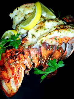 A picture of Mike's EZ Broiled Lobster Tails.