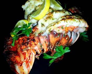 Ultimate Serving Recipe Mikes EZ Broiled Lobster Tails Yummy