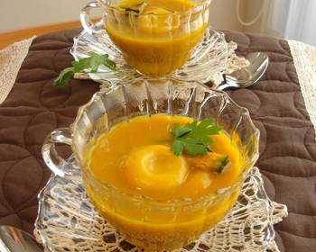 Without Fail Making Recipe Kabocha Squash Soup with Dumplings for the Winter Solstice Practical Delicious