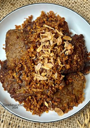 Foto resep Empal Sapi Serundeng Kemiri