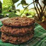 Oatmeal choco cookies