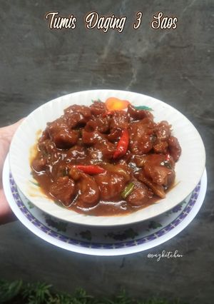 Foto resep Tumis Daging 3 Saos