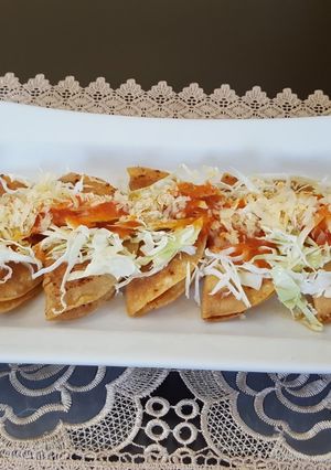 Una foto de Taquitos dorados de papa