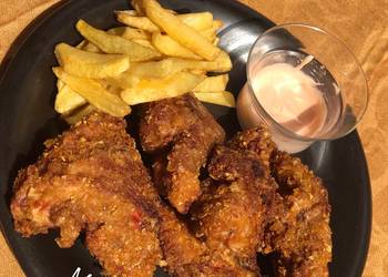 Popular Cuisine Southern Fried Chicken Delicious and Healthy